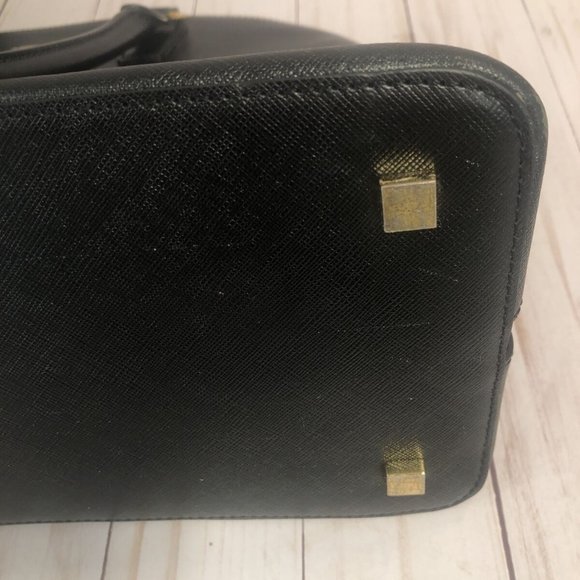 Authentic Guy Laroche Paris Saffiano Satchel Tote - Picture 7 of 12